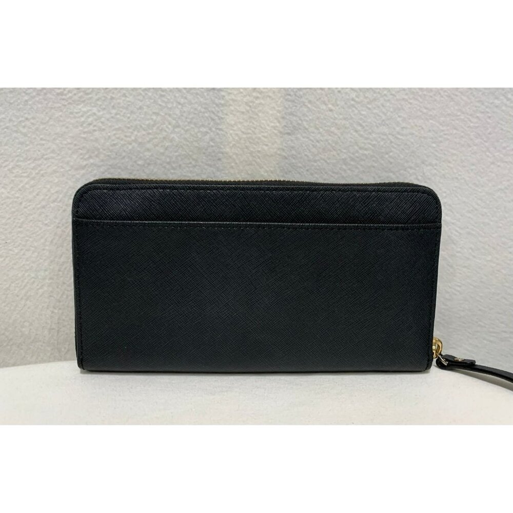 Kate Spade Laurel Way Neda Zip Around Wallet Black WLRU2669 - Picture 2 of 12